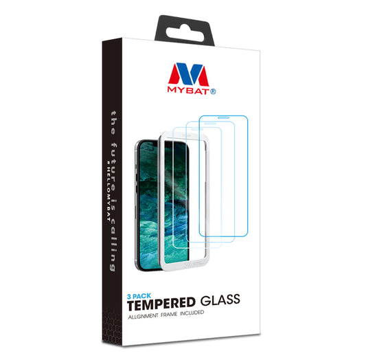 iPhone 13 Pro Max (3 Pack)Tempered Glass Screen Protector with Installation Frame