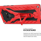 Samsung Galaxy Note 9 Zizo Static Series Dual Layered Hybrid Case w/ Kickstand - Red/ Black