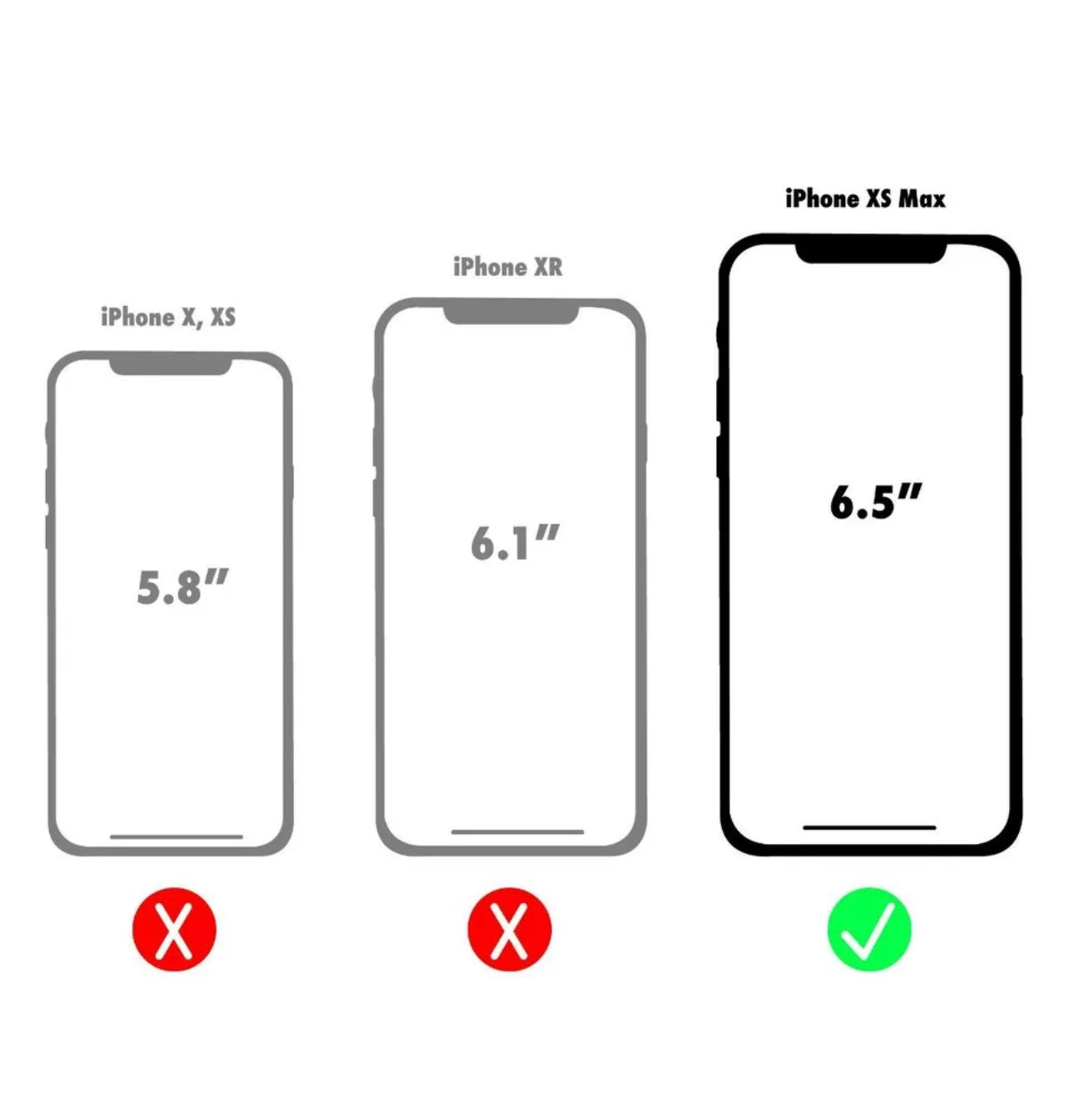 iPhone XS Max 3-Stripes Case