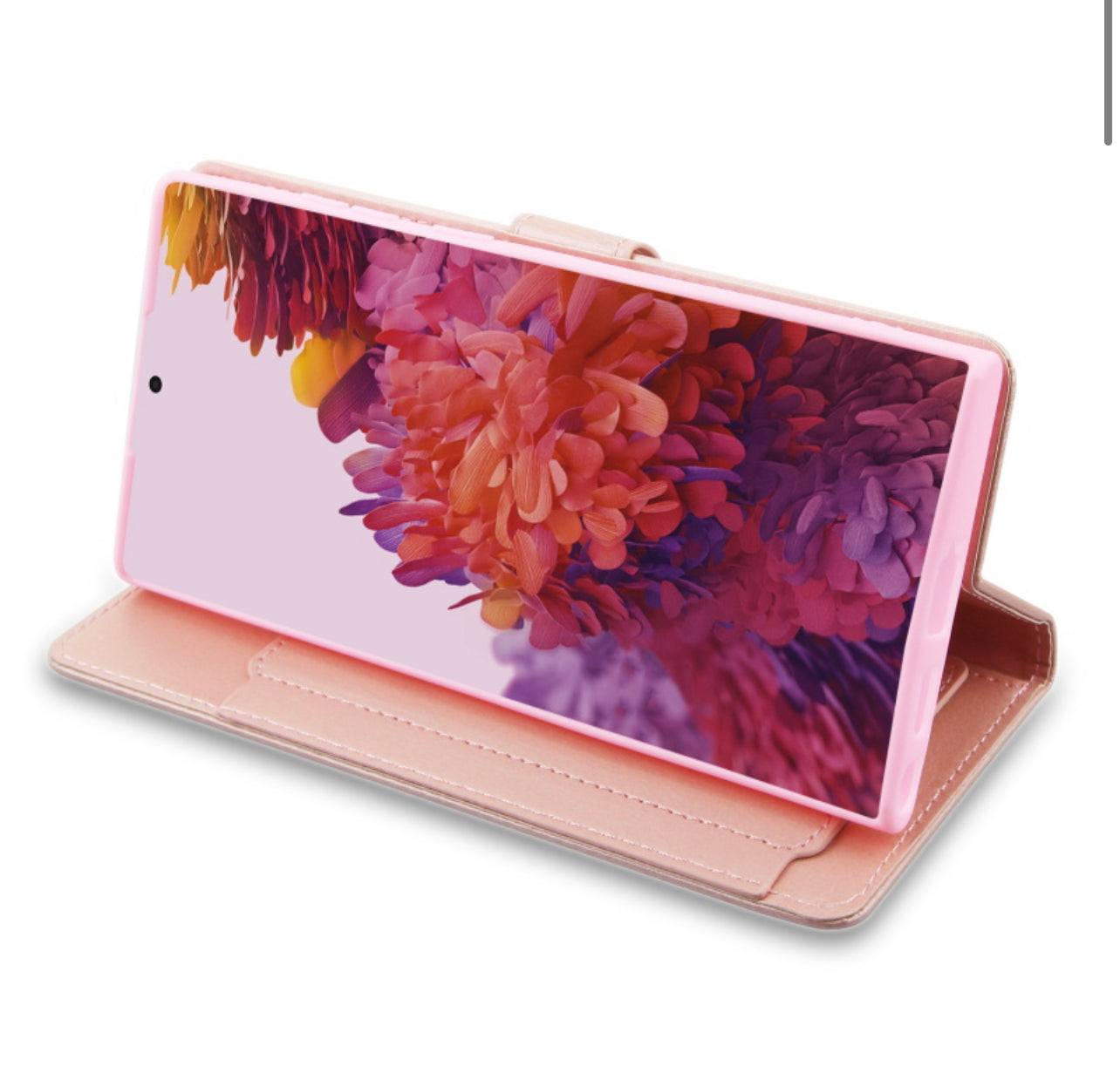 MyBat MyJacket Wallet Xtra Series for Samsung Galaxy S22 Ultra - Rose Gold