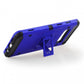 Samsung Galaxy S10 Plus - Cobalt Blue Colored Horizontal Hard Back Kickstand Case