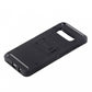 Samsung Galaxy S10 Plus - Black Colored Horizontal Hard Back Kickstand Case