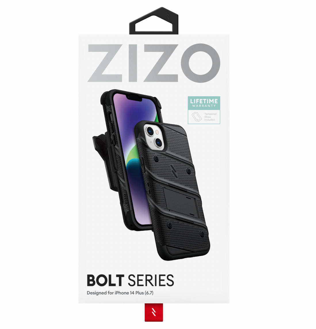 ZIZO BOLT BUNDLE IPHONE 14 PLUS (6.7) CASE WITH TEMPERED GLASS