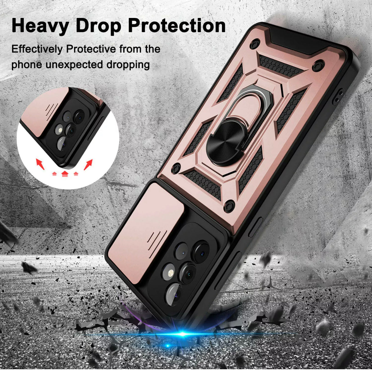 Samsung Galaxy A32 Ring Holder Case