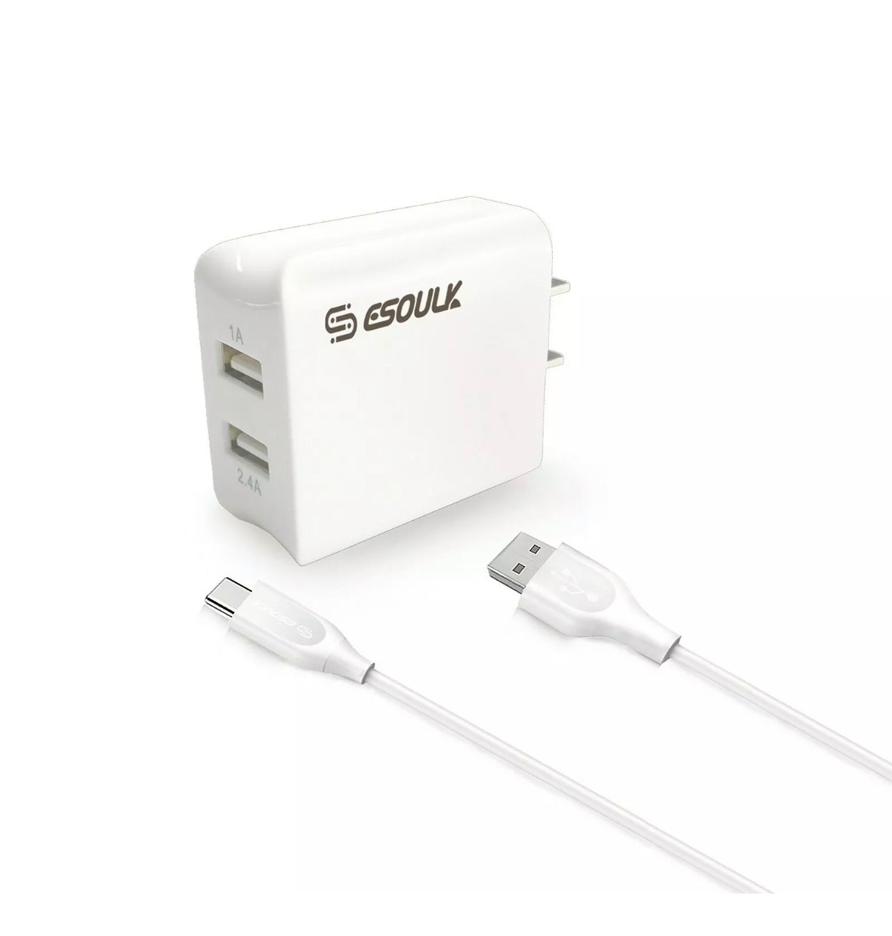 Type C Dual Port Home Charger