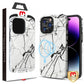 MyBat Pro Fuse Series MagSafe Case for Apple iPhone 14 Pro Max (6.7) - Cracked Marble