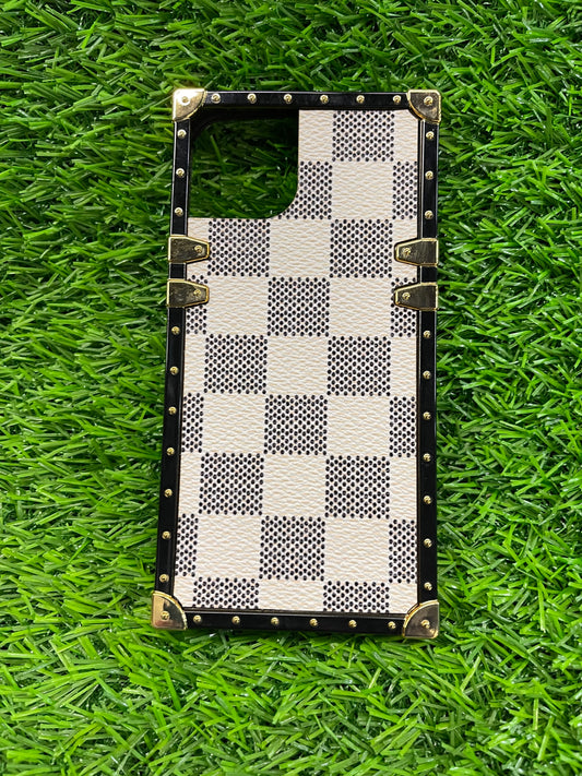 iPhone 13 Checkered Hybrid Case