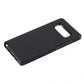 SAMSUNG GALAXY NOTE 8 - SOLID BLACK HONEY LEATHER BACK COVER ON BLACK TPU SKIN