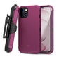 iPhone 13 (6.1) Heavy Duty Case W/ Tempered Glass