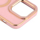 For Apple iPhone 14 Pro - TPU Impact Rugged MagSafe Cover Case w/Gold Bumper