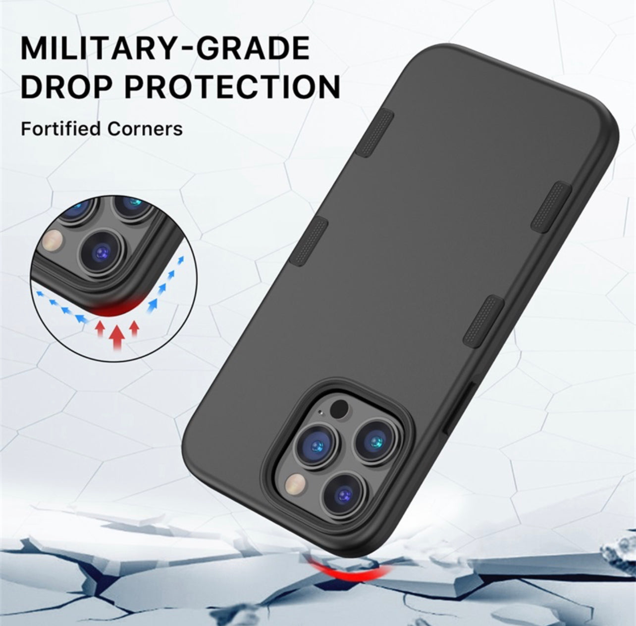 MyBat Pro TUFF Subs Series Case for Apple iPhone 14 Pro Max (6.7) - Black
