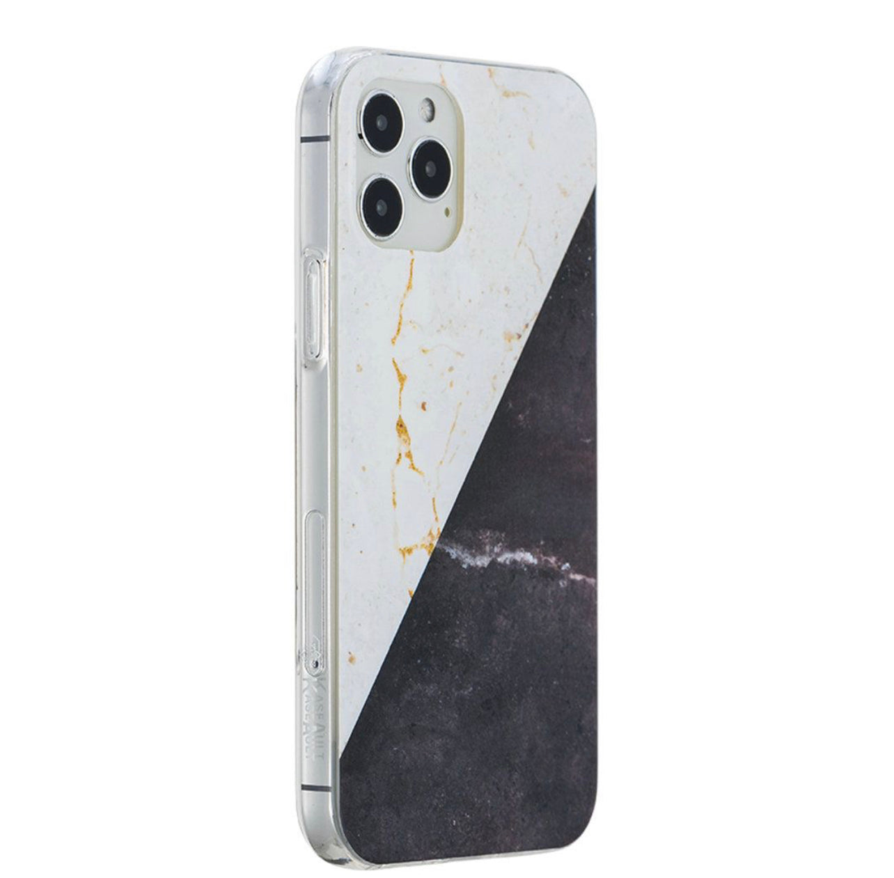 iPhone 12/Pro Electroplated Marble Hard TPU - Vintage Marble