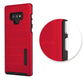 Samsung Galaxy Note 9 Hybrid Case- Red/Black