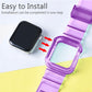 Clear iWatch Band Strap + Case