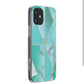 iPhone 12/Pro Electroplated Marble Hard TPU Case