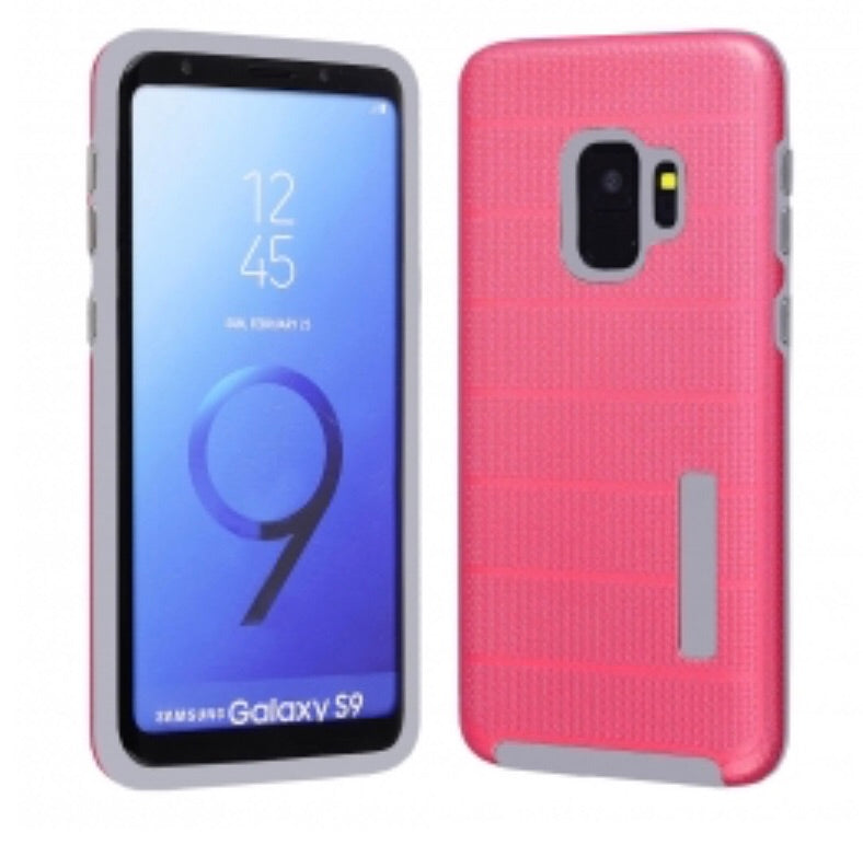 Samsung Galaxy S9 - Hybrid Slim Snap On Case- Pink Color