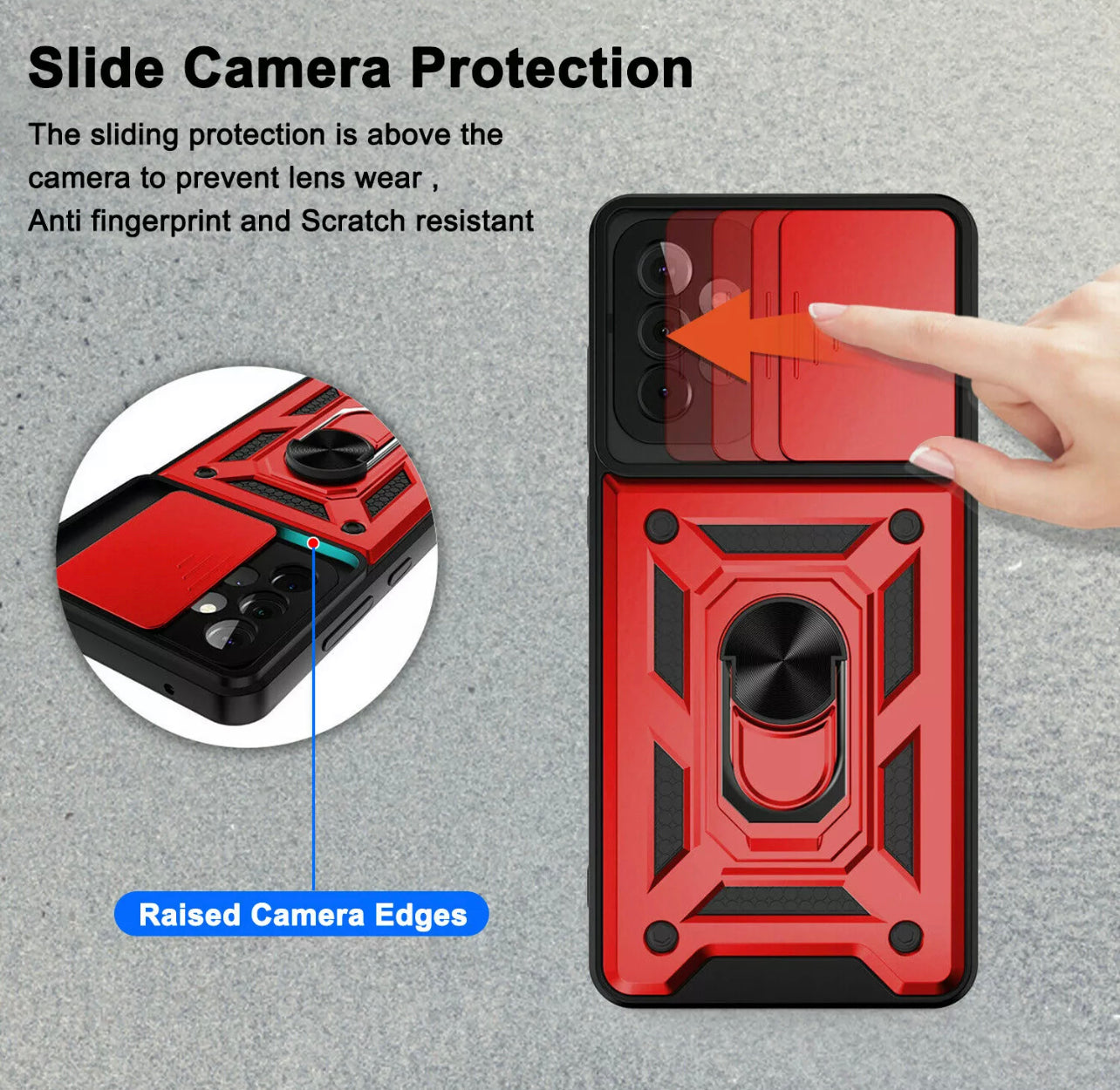 Samsung Galaxy A32 Ring Stand Case