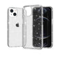 iPhone 14 6.1" Glitter Ultra Thick 3mm Transparent Hybrid Case Cover - Clear