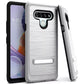 LG Stylo 6 Brushed Hybrid Case Silver