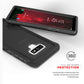 Samsung Galaxy Note 9 Zizo ION Triple Layered Hybrid Case w/ Tempered Glass Screen Protector - Black / Smoke