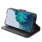 MyBat MyJacket Wallet Xtra Series for Samsung Galaxy S22 - Black / Black