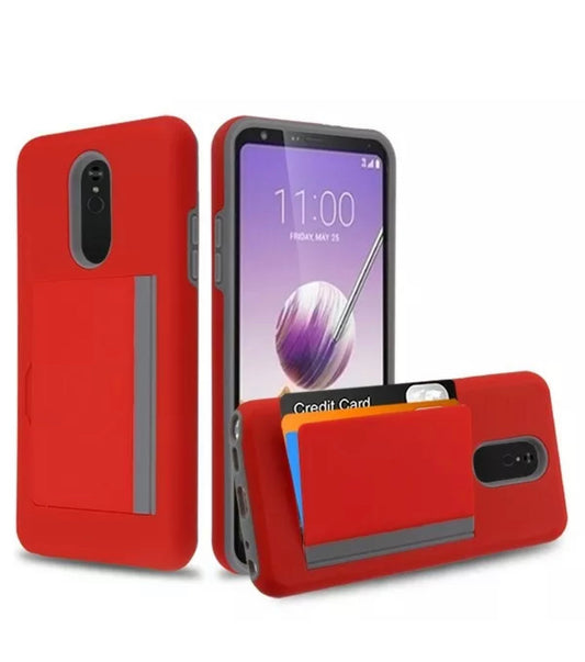 LG Stylo 5 Card Holder Case