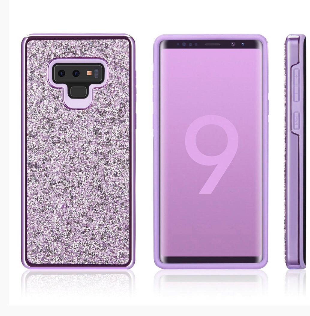 Samsung Galaxy Note 9 Premium Hybrid Bumper Case - Purple