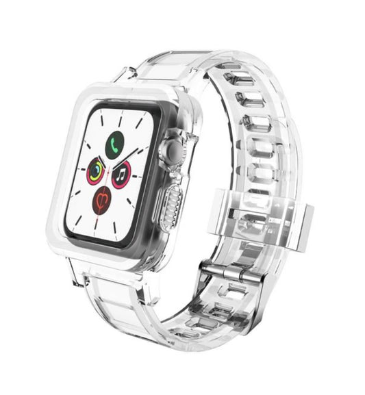 Crystal Clear Apple Watch Band- 42/44mm