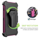 iPhone 13 (6.1) Heavy Duty Case W/ Tempered Glass