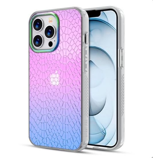 iPhone 13 Pro Max (6.7) Premium Iridescent Hybrid Case