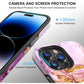 MyBat Pro Fuse Series MagSafe Case for Apple iPhone 14 Pro (6.1) - Purple Marble