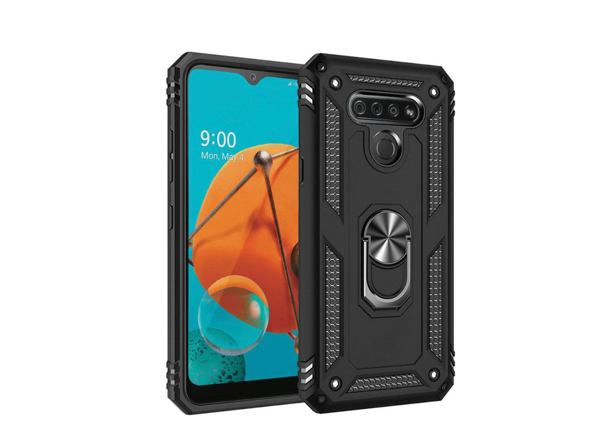 LG K51 Ring Stand Case