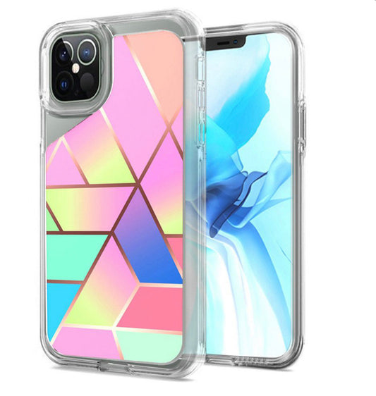 iPhone 12 Pro Max Rainbow Hybrid Case