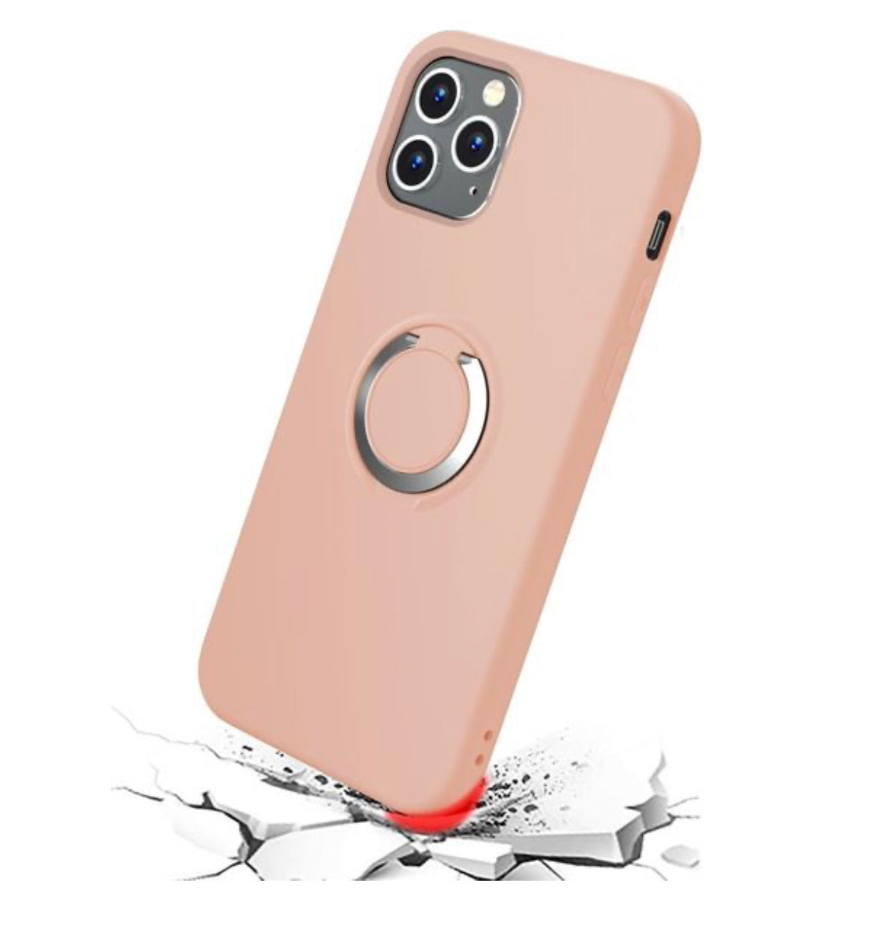 iPhone 12/Pro (6.1) Hybrid Ring Stand Case