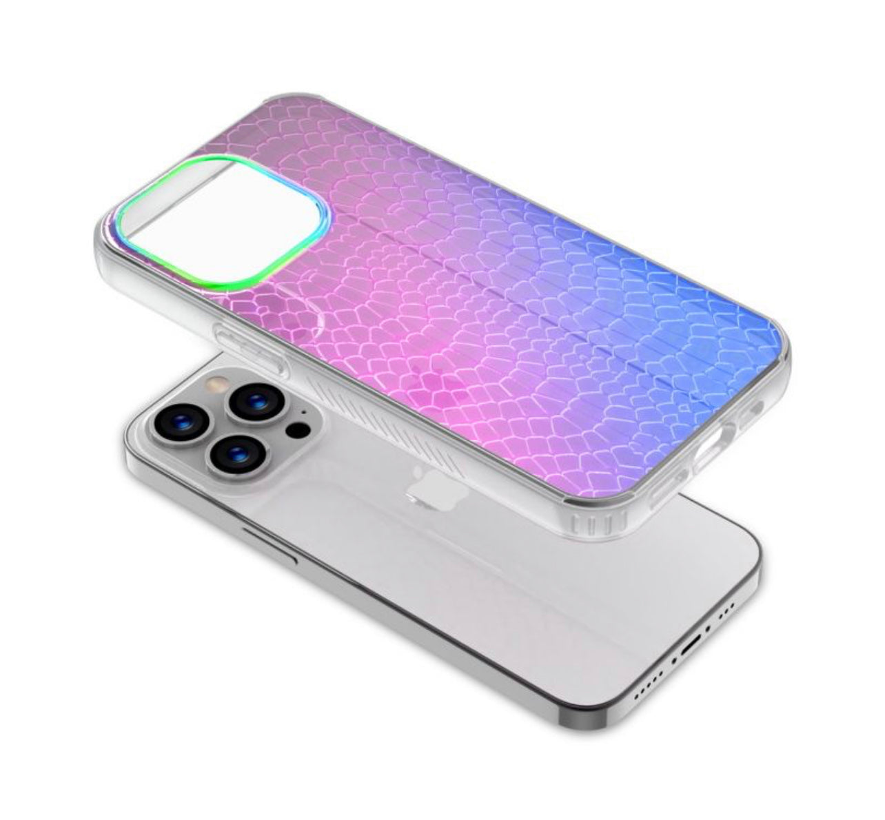 iPhone 13 Pro Max (6.7) Premium Iridescent Hybrid Case