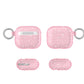 AirPods 3 Glitter Shimmer Transparent Hybrid Case Cover - Pink