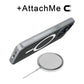 MYBAT PRO MOOD SERIES CASE + ATTACHME WITH MAGSAFE COMPATIBLE FOR APPLE IPHONE 13 PRO (6.1) - CLEAR