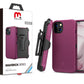 iPhone 13 (6.1) Heavy Duty Case W/ Tempered Glass