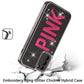 Samsung Galaxy s22 Ultra Pink Embroidery Bling Case