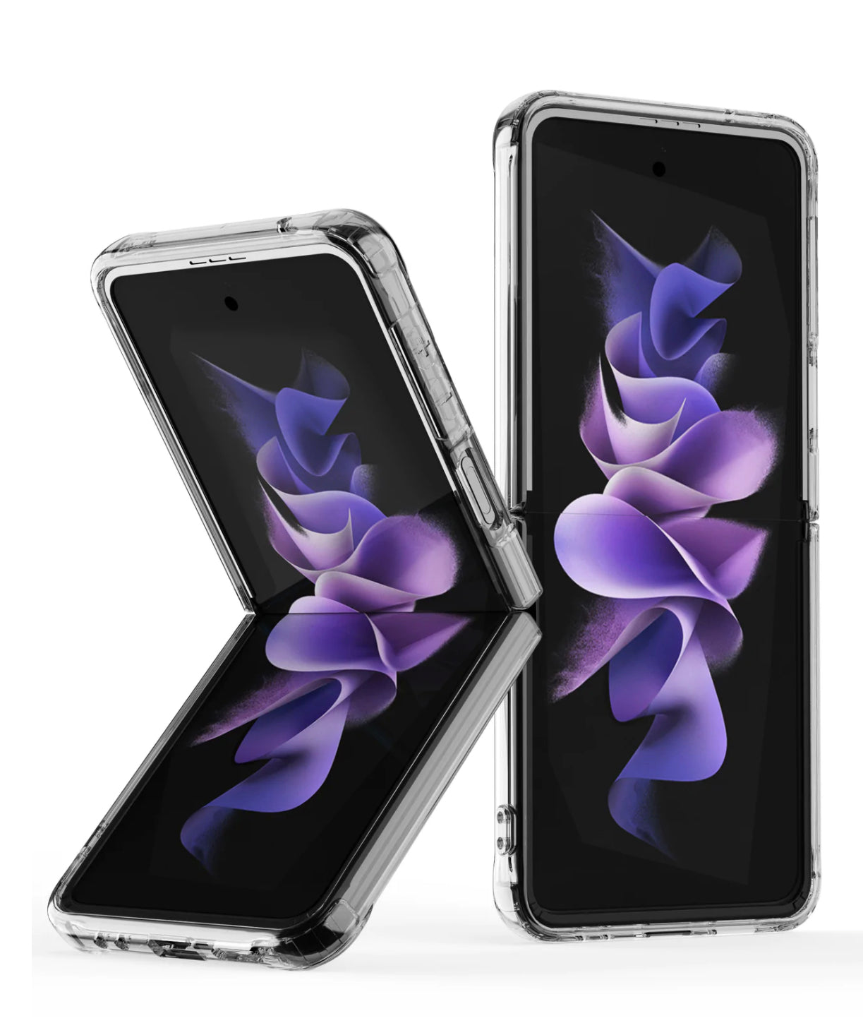 Samsung Galaxy Z Flip 4 Transparent Hybrid Shockproof Case Cover
