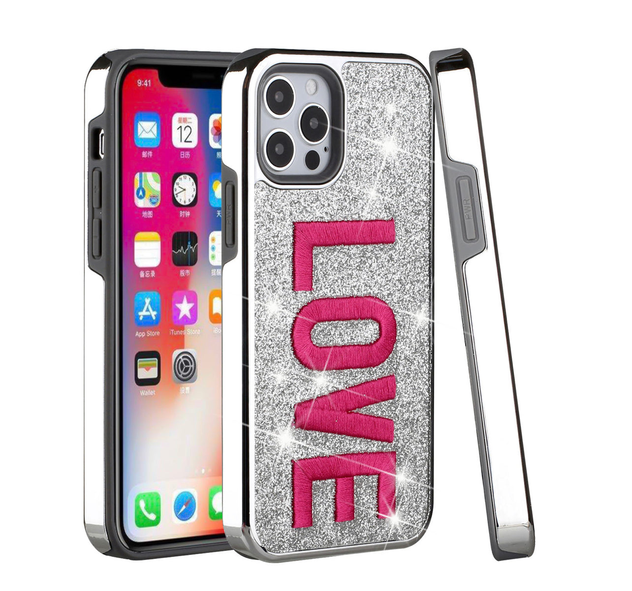 iPhone 12 Pro Max Bling Glitter Case