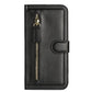 Samsung S23 Premium Wallet MultiCard Holder Money Zipper With Magnetic Flap