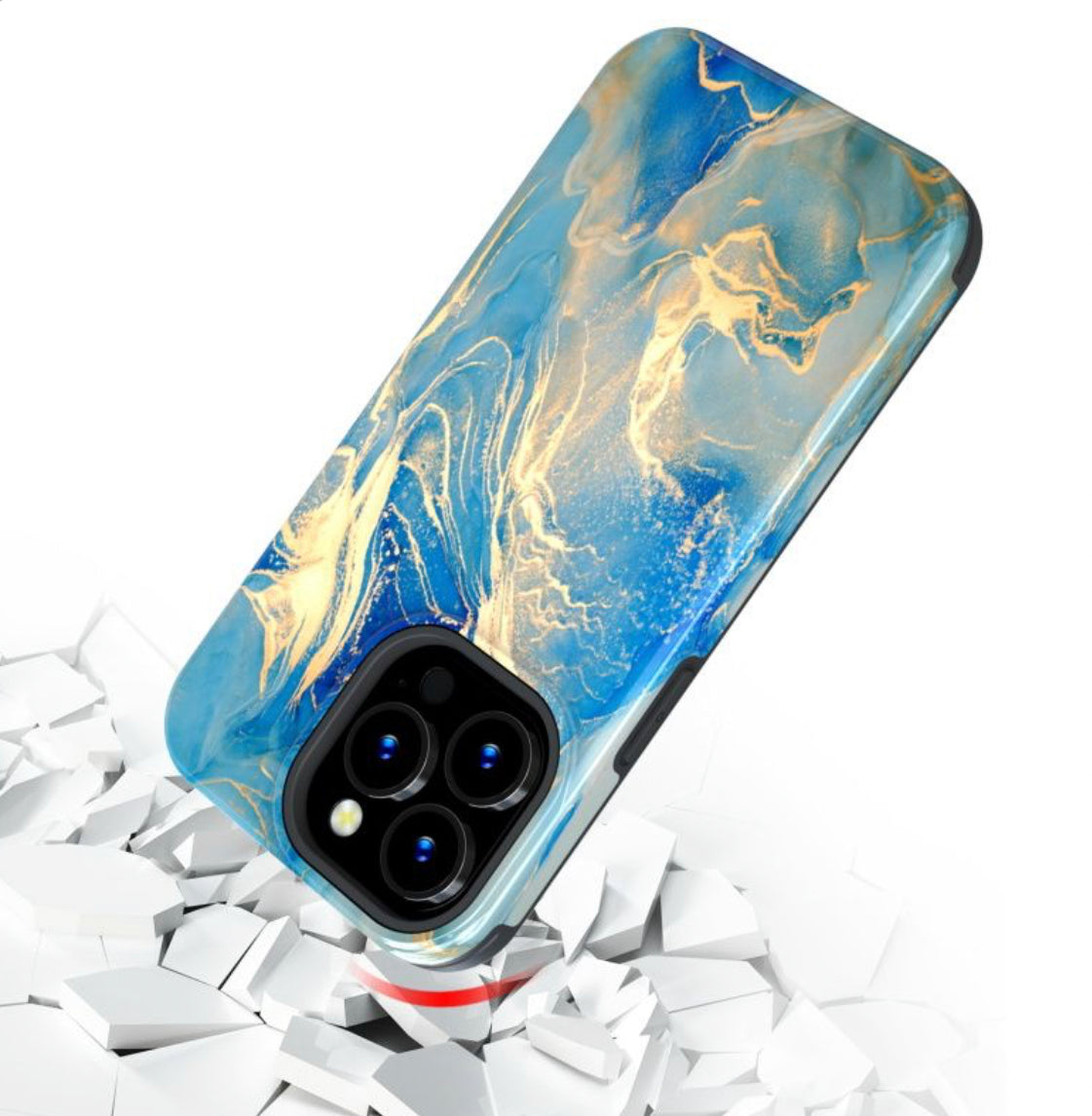 PRO FUSE MAGNETIC SERIES CASE FOR APPLE IPHONE 13 PRO (6.1) - OCEAN MARBLE