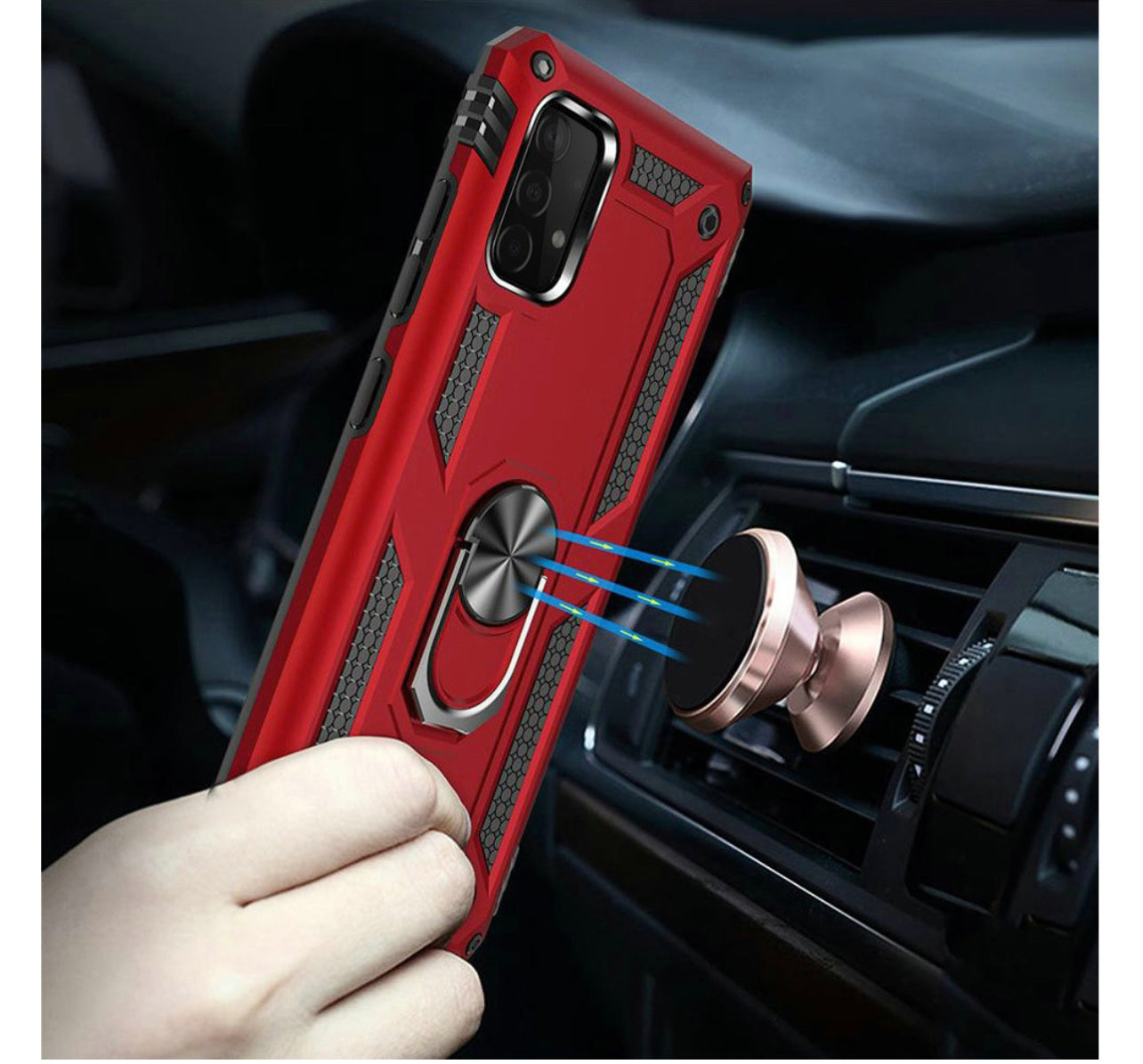 Samsung Galaxy A52 5G Magnetic Ring Kickstand Case