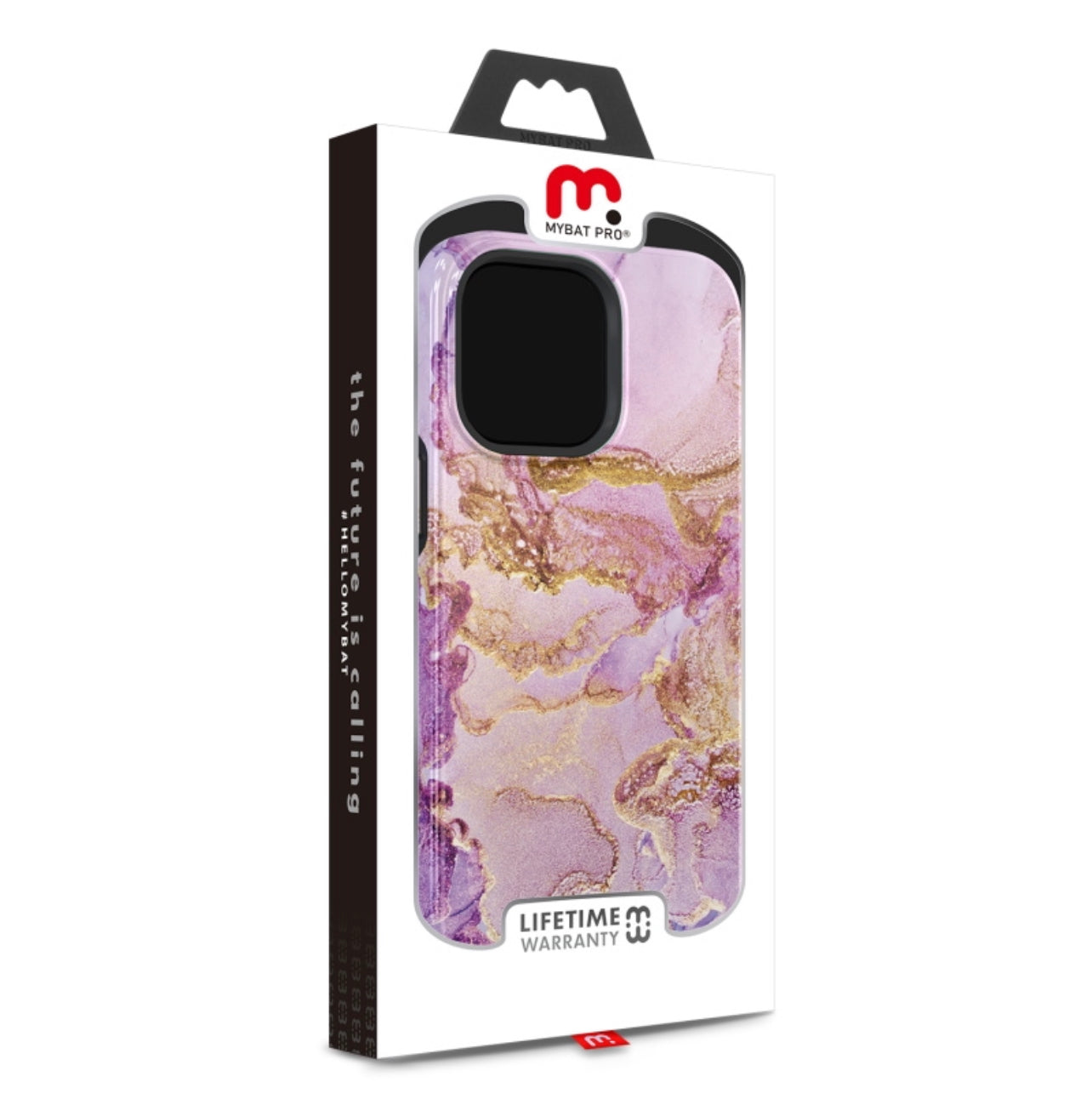 MyBat Pro Fuse Series MagSafe Case for Apple iPhone 14 Pro Max (6.7) - Purple Marble