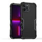 iPhone 14 6.1" Exquisite Tough Shockproof Hybrid Case Cover - Black