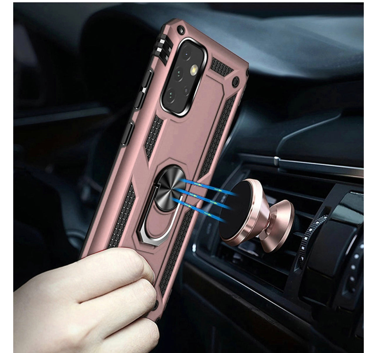Samsung Galaxy A32 Magnetic Ring Kickstand Case
