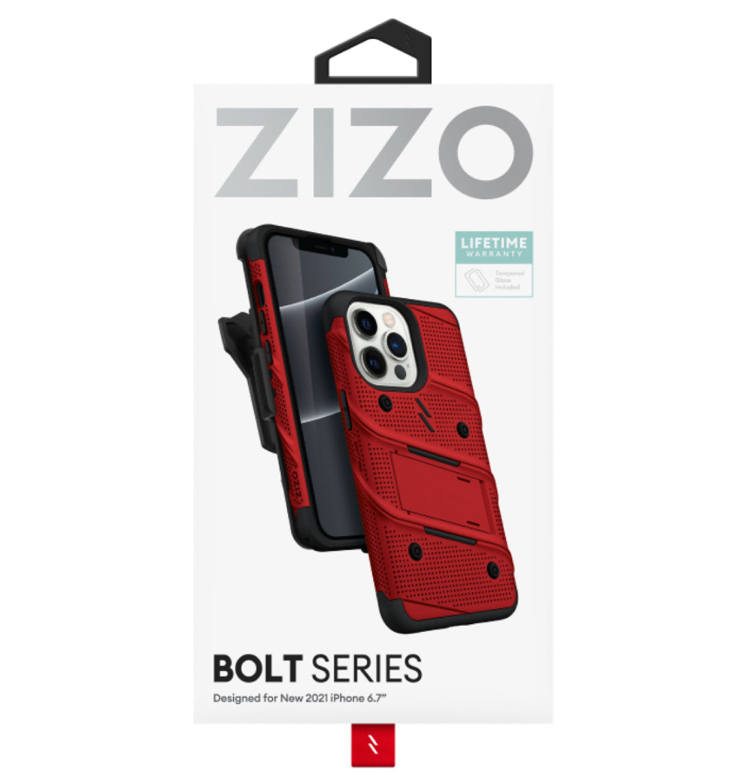 iPhone 13 Pro Max Zizo Bolt Case