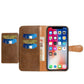 iPhone 14 PRO 6.1" Premium Wallet MultiCard Holder Money Zipper With Magnetic Flap