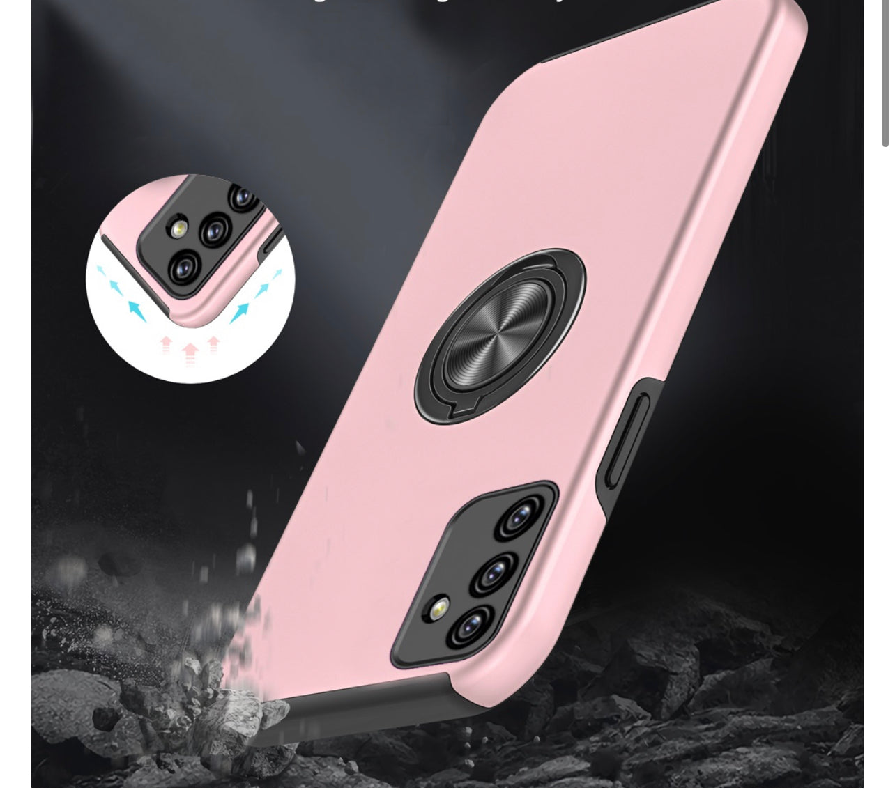 Samsung Galaxy A13 Magnetic Ring Stand Case